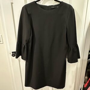Zara Black Long Sleeve Dress